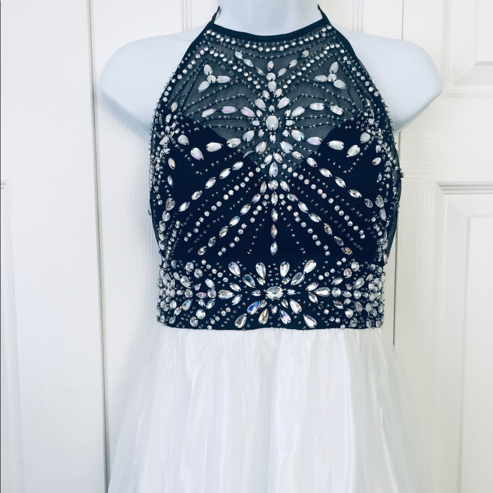 Black and white Tulle Dress!